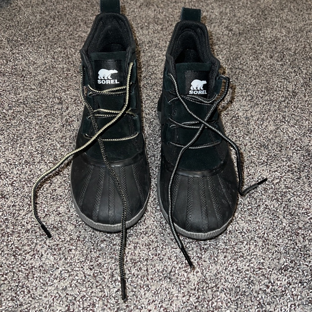 Sorel women’s Black Waterproof out n about Boots